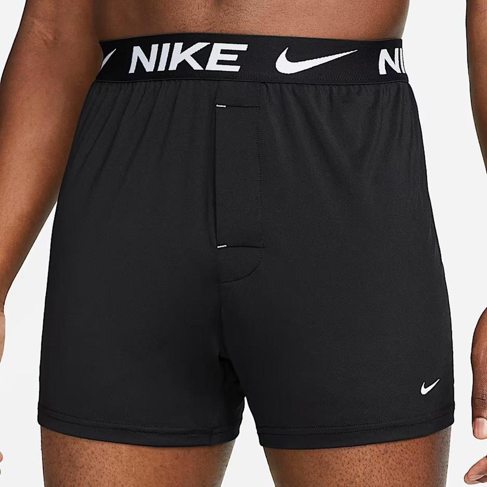 Nike Men's Black Performance Boxer Shorts